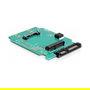 DeLOCK Adaptador 61881 SATA 22-pin a mSATA Interno 2.5" Placa Verde para Puerto SATA 22-pin