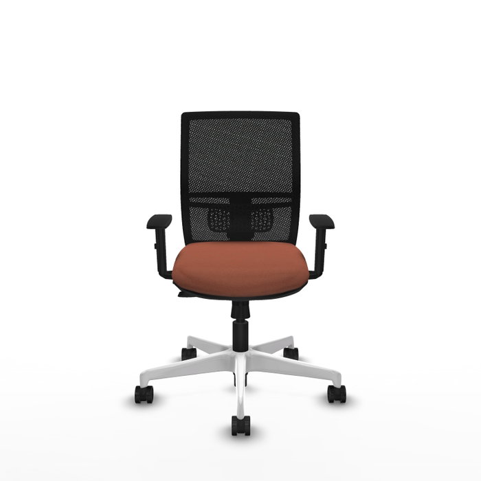 PIQUERAS Y CRESPO Silla de oficina Yunquera con mecanismo Sincro/Traslack Marrón y Negro PIQUERAS Y CRESPO Silla de oficina Yunquera con mecanismo Sincro/Traslack Marrón y Negro