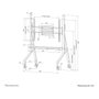 Newstar Neomounts FL50-525WH1 Blanco