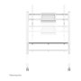Newstar Neomounts FL50-525WH1 Blanco