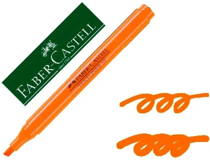FABER-CASTELL Textliner 38 Naranja (Set de 10)