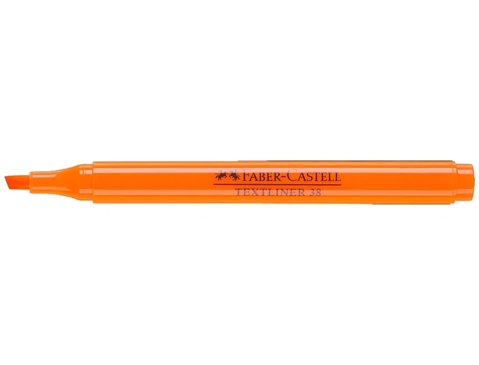 FABER-CASTELL Textliner 38 Naranja (Set de 10)