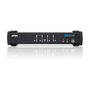 ATEN DATA KVM Switch USB DVI de 4 puertos, con Hub USB 2.0 y Audio incluido, Resolución 1920x1200 WUXGA