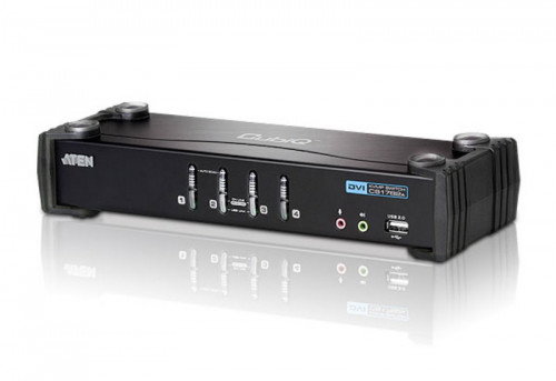 Aten CS1764A Switch KVMP DVI USB 4 Puertas Negro 1920x1200 Aten CS1764A Switch KVMP DVI USB 4 Puertas Negro 1920x1200