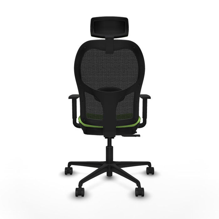 PIQUERAS Y CRESPO Silla de oficina Jorquera con mecanismo Sincro/Traslack, color Pistacho y Negro PIQUERAS Y CRESPO Silla de oficina Jorquera con mecanismo Sincro/Traslack, color Pistacho y Negro