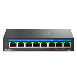 D-Link DMS-108/E Switch de 8 Puertos Multigigabit 2,5G Negro