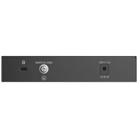 D-Link DMS-108 Switch de Sobremesa 8 Puertos Multigigabit 2.5G (10/100/1000/2500 Mbps) No Gestionado Plug and Play, Ideal para Wi-Fi 6 y NAS