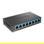 D-Link DMS-108 Switch Gigabit Ethernet No Administrado 8 Puertos 2.5G, Negro
