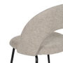 Ixia Silla Gris Tejido-Metal Contract