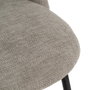 Ixia Silla Gris Tejido-Metal Contract