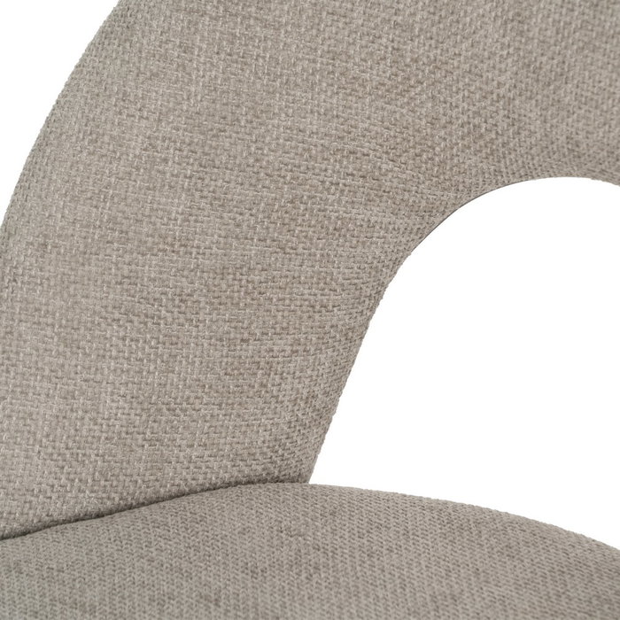 Ixia Silla Gris Tejido-Metal Contract Ixia Silla Gris Tejido-Metal Contract