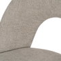 Ixia Silla Gris Tejido-Metal Contract