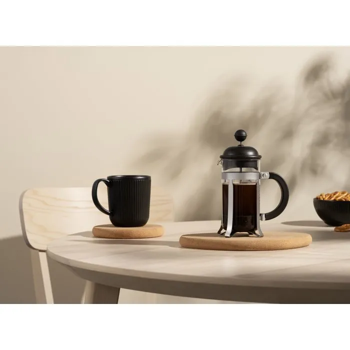 Bodum BOD0699965647216 Cafetera de Émbolo o Prensa Francesa, 3 Tazas (0.35L), Fabricada en Tritan con Estructura de Acero Inoxidable