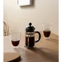 Bodum BOD0699965647216 Cafetera de Émbolo o Prensa Francesa, 3 Tazas (0.35L), Fabricada en Tritan con Estructura de Acero Inoxidable