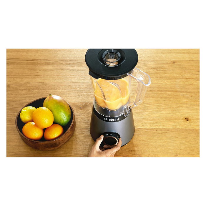 Bosch Serie 4 Standmixer VitaPower MMB6141S, Silver, 1.200W, Recipiente de 1.5L