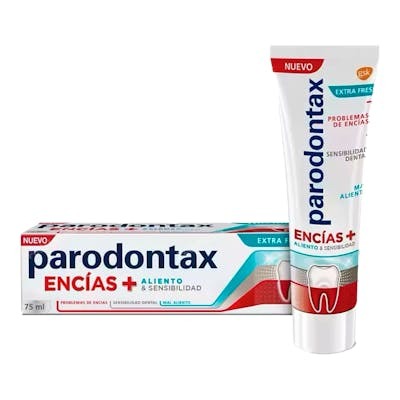 Parodontax Encias + Aliento Sensibilidad Blanqueante Pasta de Dientes 75 Ml Parodontax Encias + Aliento Sensibilidad Blanqueante Pasta de Dientes 75 Ml