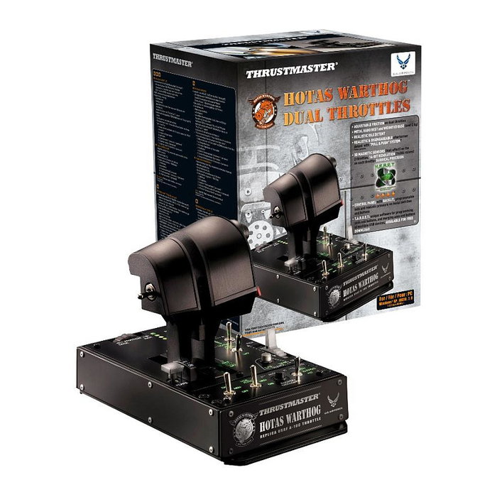 Thrustmaster HOTAS Warthog Dual Throttles Negro USB PC