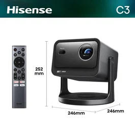 Hisense C3 Laser 4K UHD DLP Proyector Plata