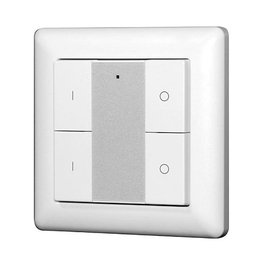 Synergy21 Synergy 21 LED Serie EOS 05 Wandtaster 2-fach Serie 2 el interruptor de pared de dos pulsadores de la Serie 2.