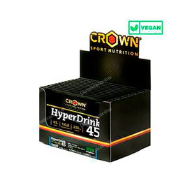 CROWN SPORT NUTRITION Hyperdrink 45 Neutro Bebida Deportiva en Polvo 10 x 47 g