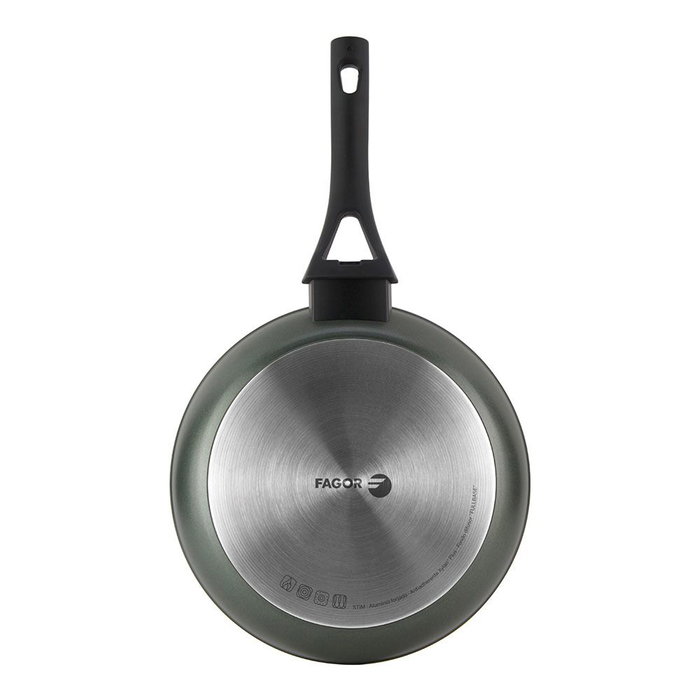 Fagor Set 3 sartenes Stim aluminio forjado Ø18 / Ø22 / Ø26 cm inducción Xylan Plus antiadherente