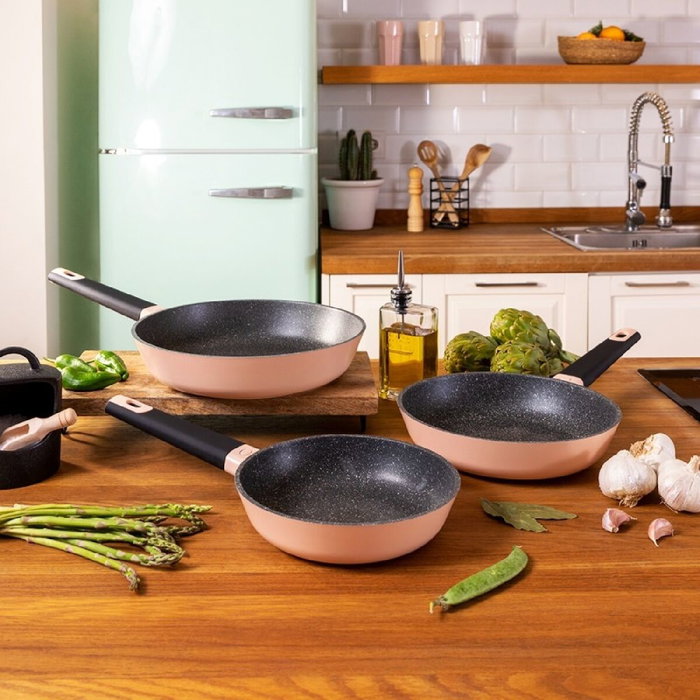 Set de Sartenes Cecotec Polka Experience Aluminio