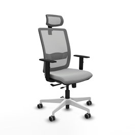 PIQUERAS Y CRESPO Silla de oficina Haches Gris
