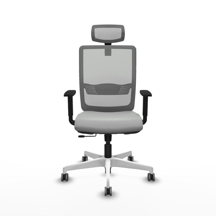 PIQUERAS Y CRESPO Silla de oficina Haches Gris