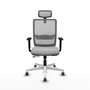 PIQUERAS Y CRESPO Silla de oficina Haches Gris