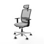 PIQUERAS Y CRESPO Silla de oficina Haches Gris