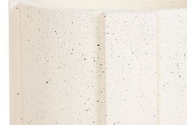 DKD Home Decor Macetero Crudo Magnesia 37x37x61 cm