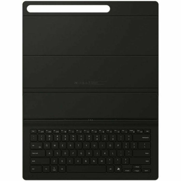 Samsung Galaxy Tab S10 Ultra Book Cover Keyboard Slim — AI Key Negro