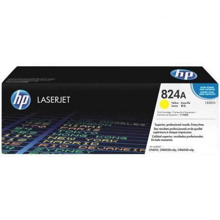HP 824A Cartucho de Tóner Amarillo Original LaserJet