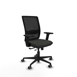 PIQUERAS Y CRESPO Silla de oficina Haches con mecanismo Sincro/Traslack y Brazos 2D