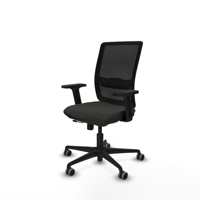 PIQUERAS Y CRESPO Silla de oficina Haches con mecanismo Sincro/Traslack y Brazos 2D PIQUERAS Y CRESPO Silla de oficina Haches con mecanismo Sincro/Traslack y Brazos 2D