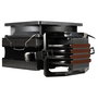 Inter-Tech 4P90 Bulk con ventilador de 9,2 cm, soporte hidráulico, Negro