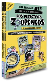 DESTINO INFANTIL, Pack Aprende a leer con Los Detectives Zoopencos 1-3 - Mar Benegas