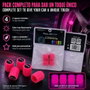 Occ Sport Tapones Válvula LED Rosa