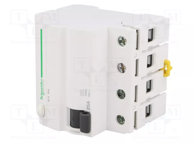 SCHNEIDER ELECTRIC Interruptor diferencial ACTI9 RCD 25A 30mA 4 polos