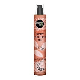 Organic Shop Aceite Body Shimmer Rosa Y Lichi 100 Ml