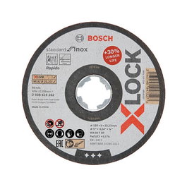 Bosch Powertools PRO Disco de corte para acero inoxidable y metales 125 mm