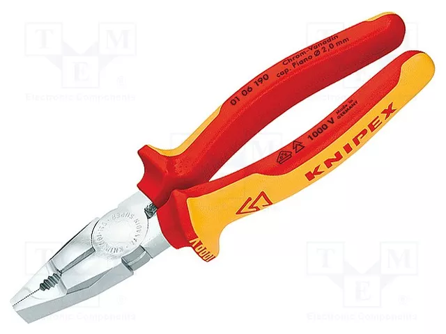 KNIPEX Alicates universales con aislamiento 190 mm KNIPEX Alicates universales con aislamiento 190 mm