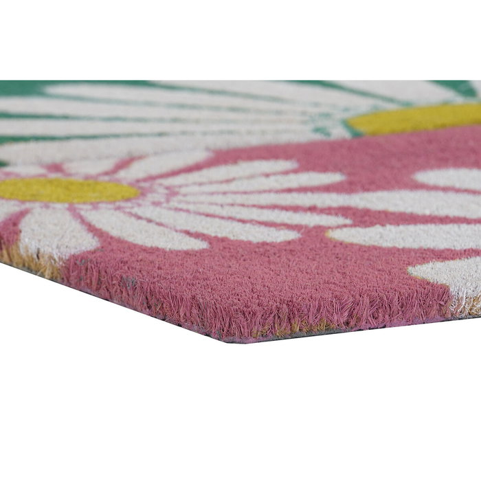 DKD Home Decor Felpudo Fibra Coco Margarita Surtido de 2 Unidades DKD Home Decor Felpudo Fibra Coco Margarita Surtido de 2 Unidades