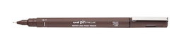 Rotulador Calibrado Uni-Ball Pin 0,1 Mm Sepia (Set de 12)