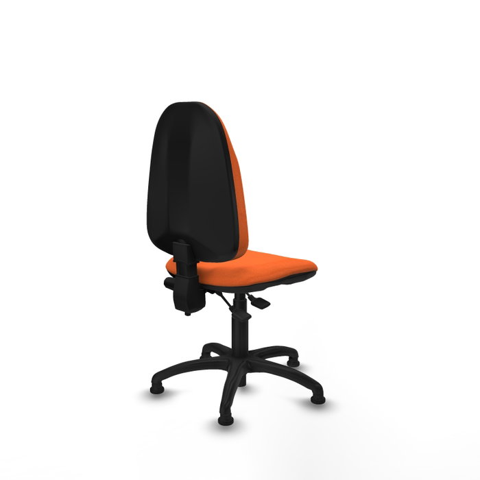 PIQUERAS Y CRESPO Silla de oficina Algarra Naranja sin brazos