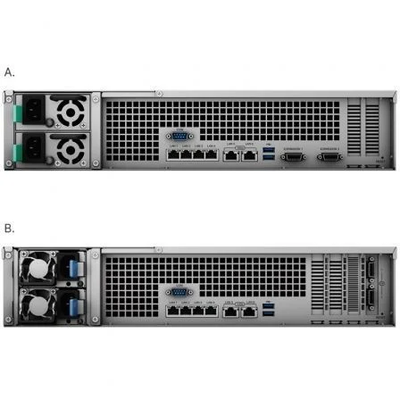 Synology NAS RackStation RS3621XS+ 12 Bahía 3.5"-2.5" 8GB DDR4 ECC UDIMM Rack 2U