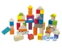 Ambitoys Bloques de Construccion de Madera 50 Piezas 18x18 cm Juego Didactico Andreutoys