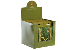 DKD Home Decor Incienso Cono Citronella Antimosquitos Verde Marron Oscuro 2.5 x 14.5 x 7.5 cm Set de 20