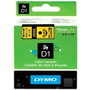 Dymo Cinta D1 Negro sobre Amarillo 19mm x 7m