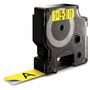 Dymo Cinta D1 Negro sobre Amarillo 19mm x 7m